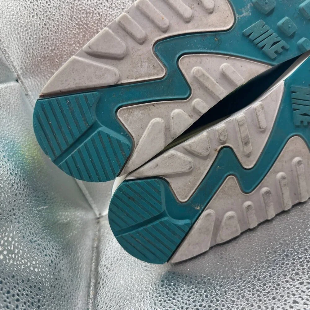 Size 14‎ Nike Air Max III Mens Spruce Hot Lime White Running Shoes CZ2908-100